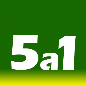 Logotipo 5a1 Podcast